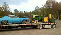 Farm Tractor shipping and transport