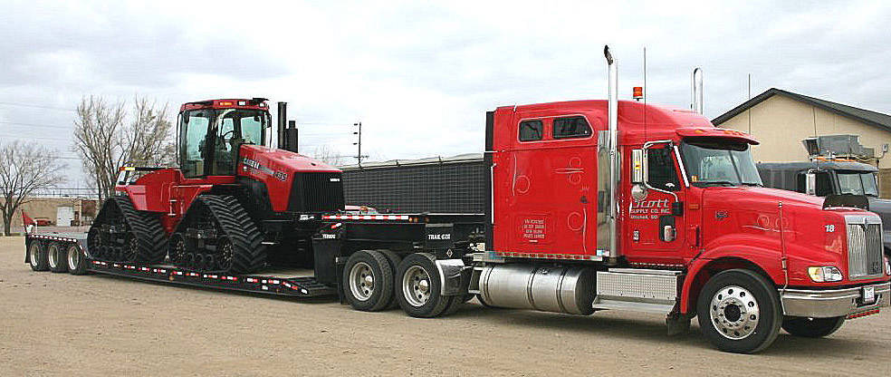 Utility Tractor shipping and transport